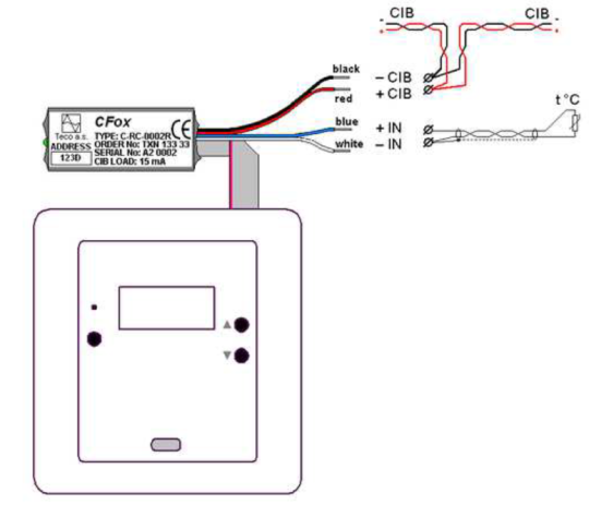 C-RC-0002R-Decente, sněhově bílá