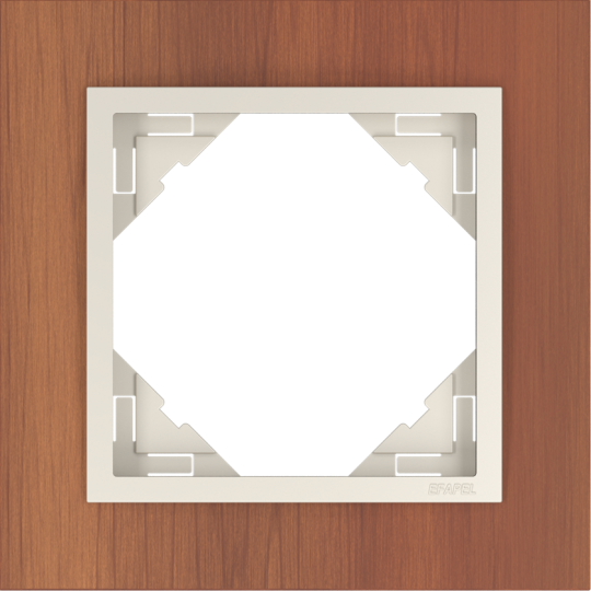 Einzelrahmen LOGUS, ARBORE / Kirsche / Perlmutt