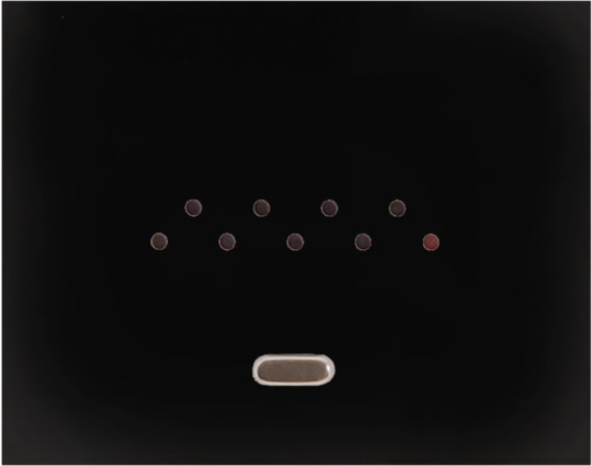 C-RQ-0600R-CHT-Decente, Anthrazitschwarz