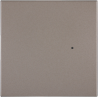 Kryt spínače jednoduchý - Elegant titanová, upravený