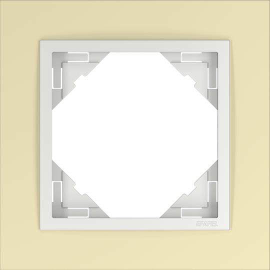 Frame - 1 gang LOGUS, ANIMATO / gold / ice