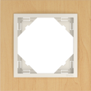 Rámeček jednonásobný LOGUS, ARBORE / buk /perleťová