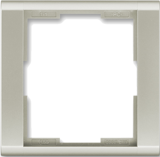 Einzelrahmen Time altes Silber