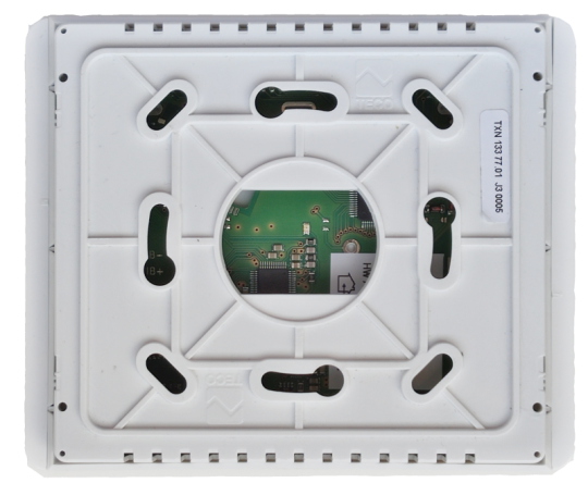 C-RC-0011R CIB, nástěnný ovladač, bílá/bílá