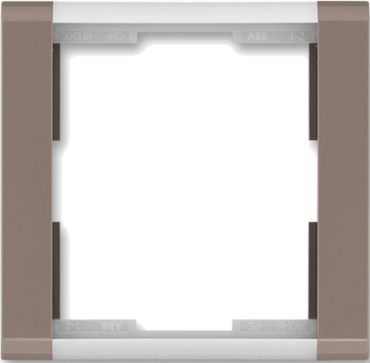 Frame 1-gang, Time lungo / milky white