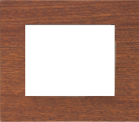Rámeček jednonásobný Decente - dřevo, mahagon