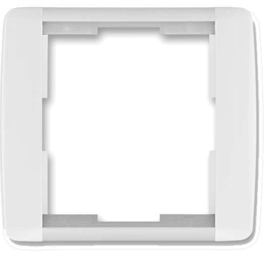 Rámeček jednonásobný-Element-bílá/ledová bílá