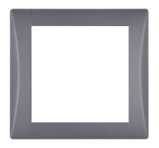 Rámeček jednonásobný, Elegant grafitová